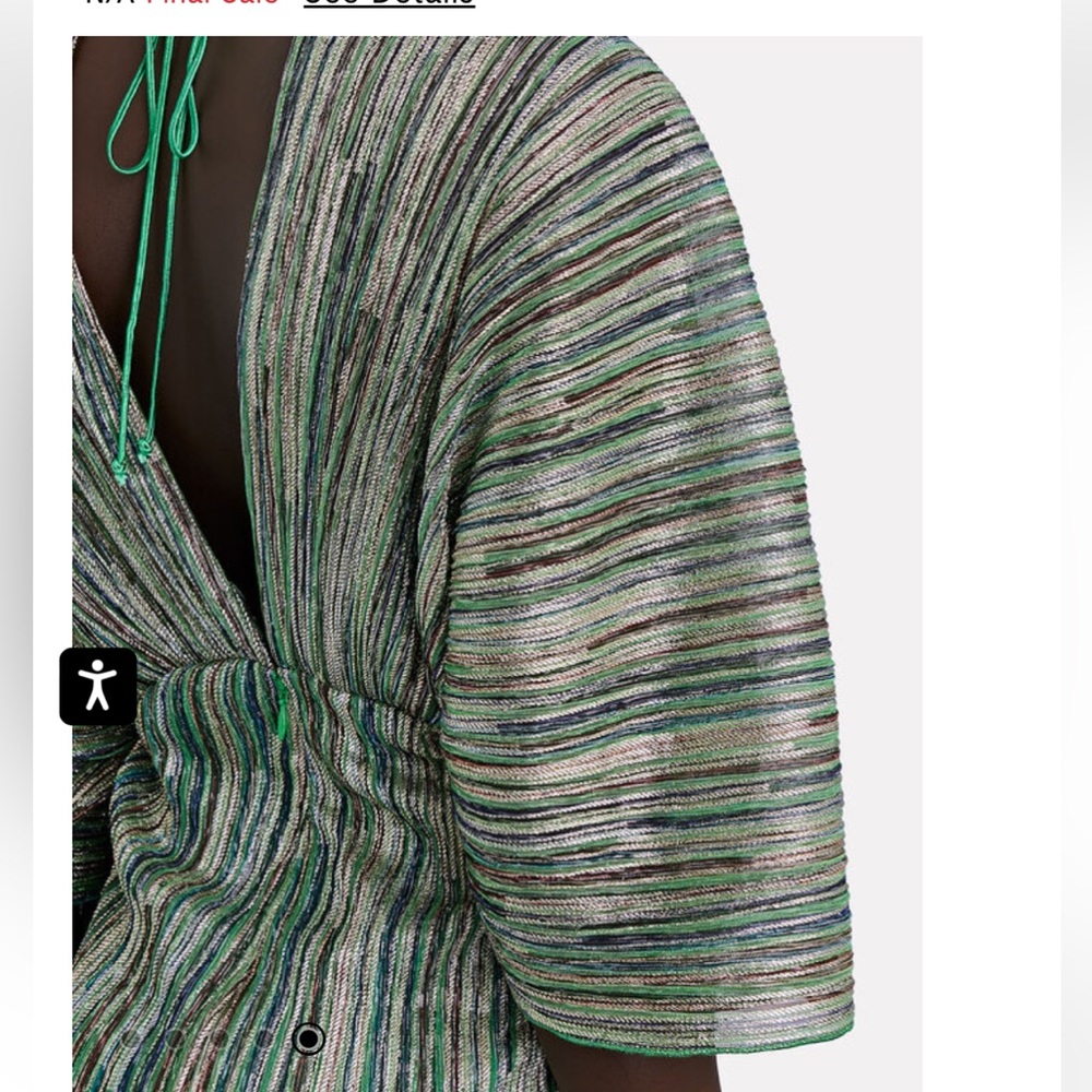 Rotate Birger Christensen draped sparkly mini dress - Picture 11 of 13